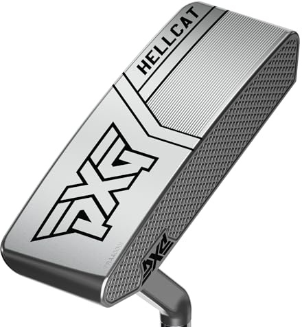 PXG Golf Hellcat ZT Putter Zero Torque for Men Right Handed 34 Inch Length Slant Grip Magnetic Head Cover