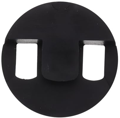NOLITOY Sordina Redonda de Goma Negra para Violonchelo, Portátil y Flexible, Adecuado para Práctica Silenciosa de Músicos Principiantes