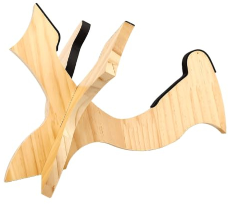 Alomejor Ukulele Ställ för Små Stränginstrument, Solid Furu Trä X-ram