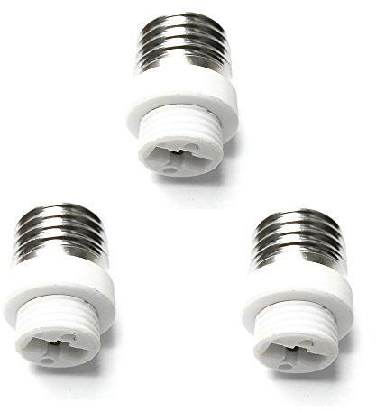 FINELED E27 auf G9 Adapter, E27-G9 Lampenfassung, Konvertersockel, LED-Glühbirnensockel-Adapter, Konverter (3 Stück)