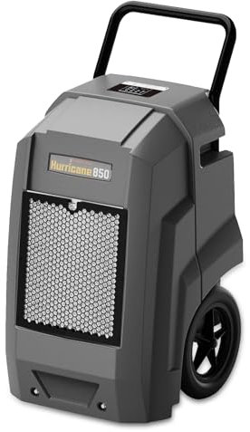 Abestorm Commercial Dehumidifier with Pump Drain Hose, 180 Pints Large Capacity Industrial Dehumidifier for Basements, Garages, Job Sites, 5 Years Limited Warranty, Grey