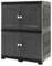 ABBAware Multi-Purpose Storage Unit, Storage Unit, Cupboard, Extra Large Compartment Cabinet, In Modern Grey