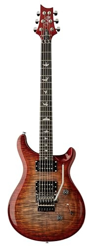 PRS SE Custom 24 Floyd Charcoal Cherry Burst - PRS E-Gitarre