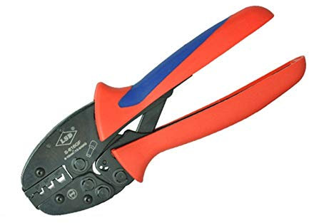 Pelacables Alicates for prensar terminales de herramientas de engarce de manguera for 6-16mm² 10-5AWG