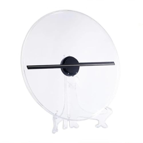 Proiettore del fan dell'ologramma 30cm 3D, esposizione di pubblicità di WiFi LED, lampada olografica per il desktop, supporta immagini e video, perfetto per il marketing & gli eventi