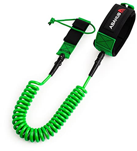 Abahub SUP Leash/Surfboard Leash/SUP Sicherheitsleine, 10 ft, 7 mm