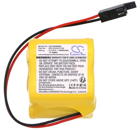TCTK Akku 2900mAh Kompatibel mit [Allen Bradley] 1747-L511 SLC 5/01 Controller 1Kb Memory, 1747-L514 SLC 5/01 Controller 4Kb Memory, 1747-L524 5/02 4Kb 1747-L531 5/0 FBA