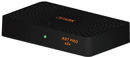 Ostark AS7 Pro Receptor de satelite DVB S2X Full HD Youtube H.265 HEVC con USB WiFi Incluido