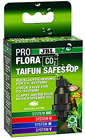 JBL PROFLORA CO2 TAIFUN SAFESTOP, vattenreturskydd för CO2-system, för 4/6 mm slangdiameter