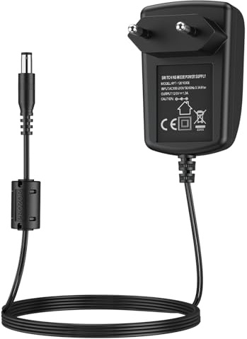 PROZOR Fuente de Alimentación Universal 5V 1A Adaptador de Corriente Antiinterferencias con Enchufe 5.5mm para HDMI DAC Tiras LED CCTV Cámaras IP HUB USB y Dispositivos Electrónicos