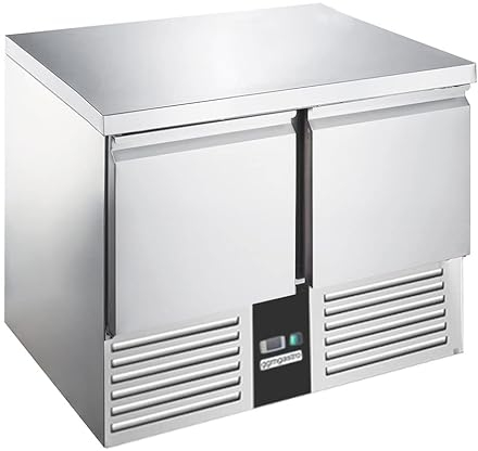 GGM Gastro | SAG97END | Kühltisch PREMIUM - 900x700mm - 2 Türen