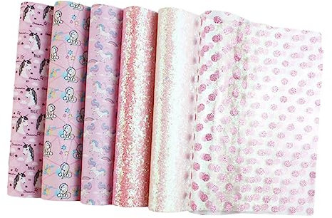 STOBOK 6 Stück Blätter Lederohrringe Haarschmuck Leder Selber Machen Gefälschter Lederstoff Diy Zubehör Stoff Aus Kunstleder Pu-ledergewebe Einhorn-partygeschenk Blitzanzug Material Traum
