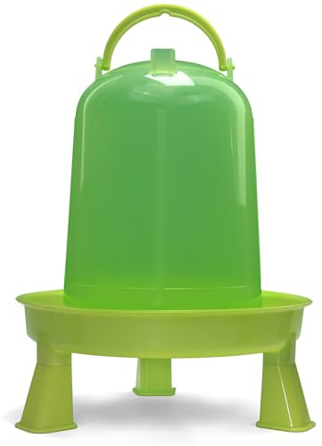 1,5, 3, 5, 8, 30 Liter Geflügeltränke, beheizbare Hühnertränke Wassertränke Hühner, Tränke Hühner als Wasserspender, automatische Hühnertränke, Hühner Trinkbehälter, Hühnertränke (5 Liter)