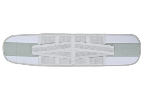 Rückenstützgürtel, Bequeme Rückenbandage für Herren und Damen mit Lendenpolster zur unteren Rücken,LWS, Atmungsaktive Rückengurt für Arbeit und Sports A,XL
