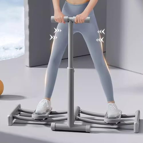 Zusammenklappbares Beintrainingsgerät, Cardio-Bodenmuskeltrainer zur postpartalen Reparatur, Ski-Übungsgerät zum Üben des Oberschenkels, Gewichtsverlust-Maschine
