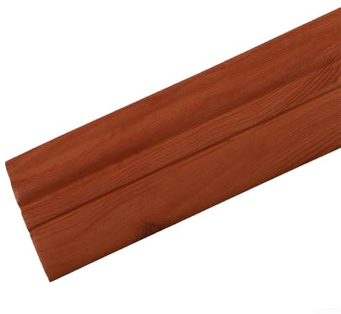 Elegante battiscopa anti collisione, manutenzione, 3 metri (venatura del legno grigio)