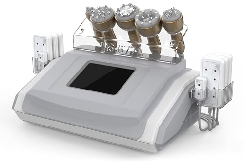 INFJMHAA 40K Body Shaping Beauty Machine, Microcurrent Face Lifting Skin Tightening Care Instrument Beauty Device 6 in 1 Radio frequency Beauty machine