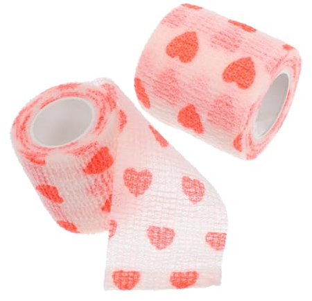 EXHUMKY 2stücke Selbstklebende Verbandbinde Für Hunde Elastische Bandage Für Pfoten Beinschutz Verletzungen Und Schwellungen Komfortabel Und Einfach Anzuwenden Geeignet Für Haustiere