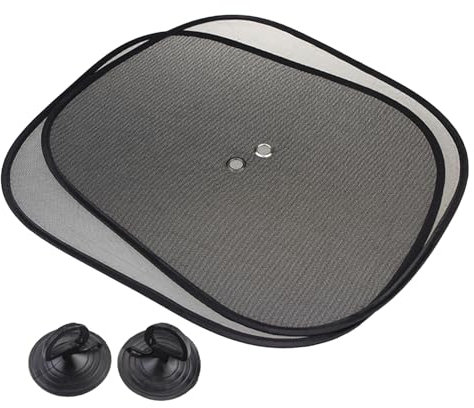Parasol para Coche para Bebé - 2 Protectores Laterales con, Protección UV