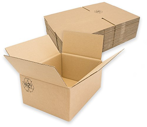 25x Faltkarton Karton 1wellig Innenmass: 200x150x90mm KP125 1.41 C Versandkarton