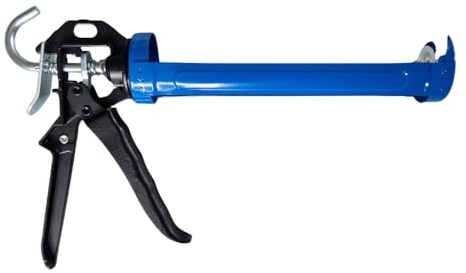 BATIFIX Kartuschenpresse mit Drehrahmen - Kartuschenpistole für alle gängigen 150-310ml Dicht- und Klebstoff- Kartuschen (Silikon, Acryl, Mörtel etc.)