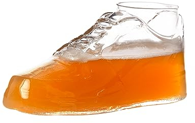 Bar Originale Beer Glass - The Shoe Glass - Beer, Spirits, Wine, Prosecco and Champagne - Drinking Shoe - 450ml