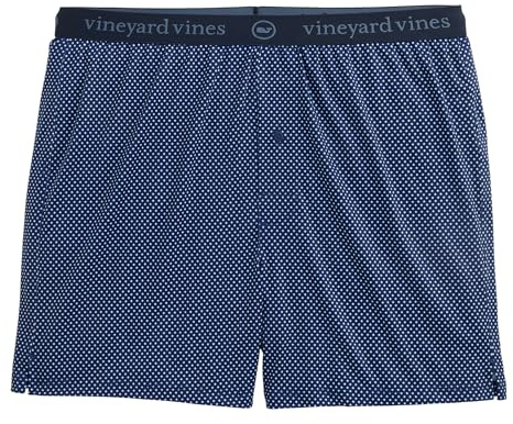 vineyard vines Men's Sankaty Boxers, Stars Blue Depth, S