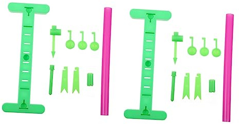 ifundom 2 Sets DIY Wind Velocity Measurement for Science Experiment Device Enhancing Hands Ability Durable Educational Wind Vane Anemometer for and Scientific Principles
