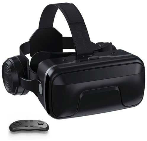 VR Brille, Virtual Reality Headset, 3D Handy Brille 110° FOV HD Anti-Blau Linsen, 3D VR Glasses, Unterstützt 4,7–7,2 Zoll Smartphones, Kinder und Familie(D)