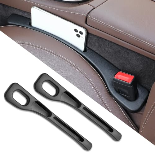 TILONKJ 2 Pièces 2025 Remplisseurs Universels Améliorés pour Sièges de Voiture,Accessoires pour l'intérieur de la Voiture,pour des Espaces Entre les Sièges Jusqu'à 3,5 cm(Noir)
