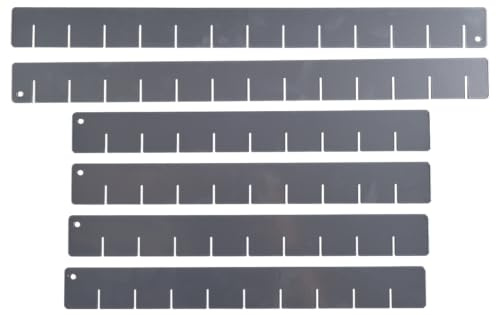 SW STAHL Schubladenteiler, 6-teilig 07013L