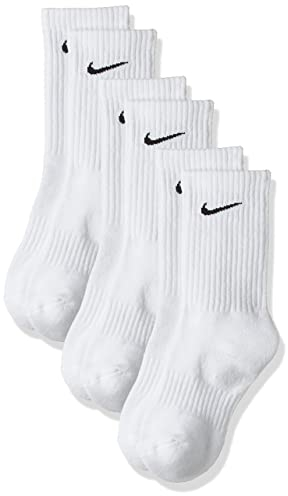 Nike Män U Nk Everyday Cush Crew 3 st strumpor Vit/(svart) 3-5