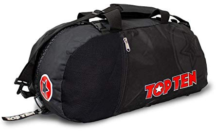 TOP Ten Rucksack-Tasche, schwarz