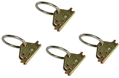 Endbeschlag für Kombi-Ankerschiene mit Ring LC 750 daN, 4 Stück