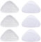 6PCS Microfiber Mops Pads for Viledar Steam Cleaner Mop Replacement Covers,Microfibre Cloth Mop Cover for Almost Triangular Steam Mop,Washable and Reusable