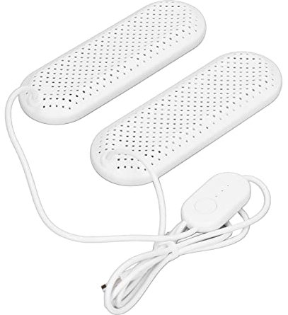 Leapiture Schuhtrockner, USB-Schuhtrockner, Schuhtrockner für Erwachsene, Schuhtrockner, Haushalts-Stiefeltrockner, Stiefeltrockner mit Timer für Büro, Schule (Weiß)