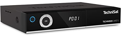 TechniSat TECHNIBOX UHD S – 4K Sat Receiver mit Twin Tuner (DVB-S/DVB-S2, ISIO-Internetfunktion, PVR Aufnahmefunktion, WLAN, LAN, CI+, USB) schwarz