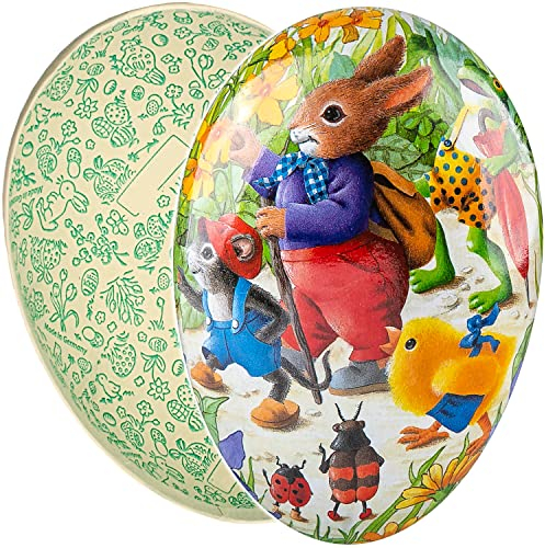 alles-meine.de GmbH Osterei/Ei zum Befüllen Größe & Anzahl frei wählbar 9 bis 36 cm - Hasen - Hasen Küken Blumen einfarbig Uni Sprenkel Hühnereier - Füll - Pappei - Deko Pa..