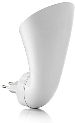 Auraglow Plugin GU10 Applique Murale Spot Éclairage Indirect Lumière Diffuse Lampe Uplight Branchement Prise - PAS D’AMPOULE LED Incluse