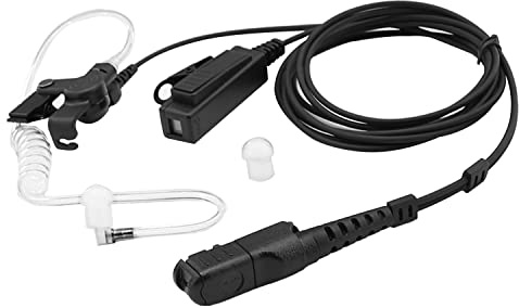 Oreillette Écouteur Pour Motorola Radio MotoTRBO Mic PTT Multibroches | Compatible DP2400/DP2400e/DP3441e/DEP550e, MTP3150/MTP3550, XPR3000/XPR3300e/XPR3500/XPR3500e Talkie Walkie