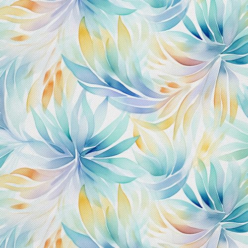 HEKO PANELS Stoff Oxford wasserdicht, Blumen, 3 Meter 155 x 300 cm