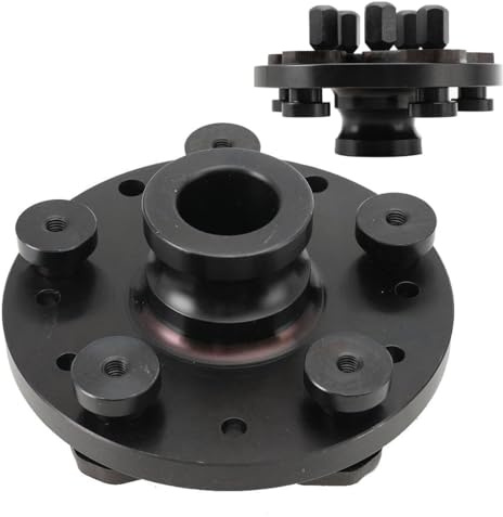 ECUTEE Wuchtmaschine Adapter für Felgen Reifenwuchtmaschine, Auto Motorrad Reifen Rad 5 Lug Balancer, 40mm Wellen Einstellbarer Adapter für Auswuchtmaschine