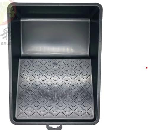 Set mit 10 transparenten Kunststoff-Farbwannen für 22,9 cm Farbroller
