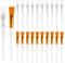 UILYNIU 20 Pièces Brosse de Masque Pinceaux Masque Visage, Brosses Faciales Douces, Brosse D'Applicateur de Masque Facial Pinceaux de Maquillage pour L'application Visage Yeux Crème ou DIY (20PCS)