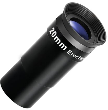 20 Mm Aufrecht Errichtetes Okular Mit Breiter Ansicht Für Astronomys Teleskop 1 25 Zoll Komfort Pass