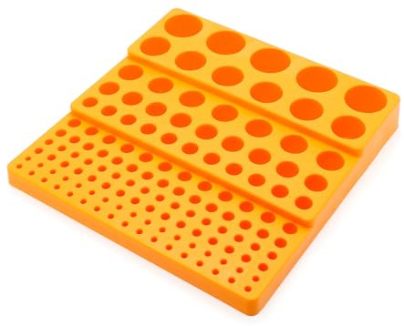 131 trous multifonction épaissi Fraise à fraiser Reamer Foret Boîte de rangement Accessoires Endmill Storage Box