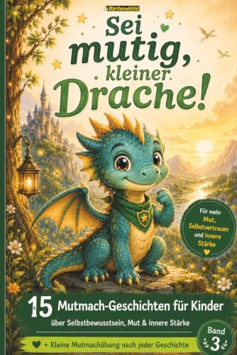 Sei mutig, kleiner Drache!: 15 Mutmach-Geschichten: Ein Gefühle-Buch für Kinder über Selbstbewusstsein, Selbstvertrauen und innere Stärke ... Gefühle & Achtsamkeit für Kinder)