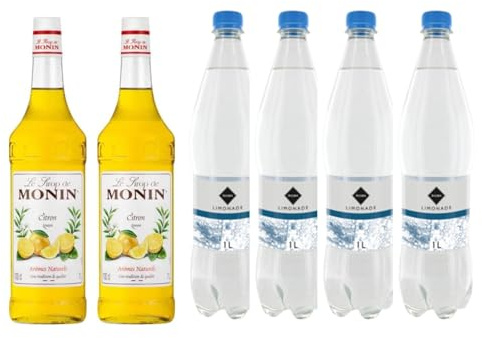 Lot sirop & limonade : Sirop - Citron (2x1L) – Limonade Rioba (4x1L)