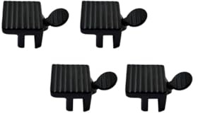 QCAA Heavy Sliding Window Lock, Zinc Die Cast, 1/4, Black, 4 Pack, Made in Taiwan
