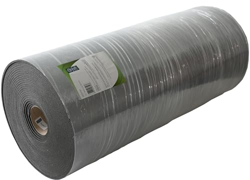 Rotolo Isolante Termico Pareti Interne 5 mm [75 cm x 15 mt] | Termoisolante per pareti interne Autoadesivo. Polietilene espanso reticolato. Colore nero.